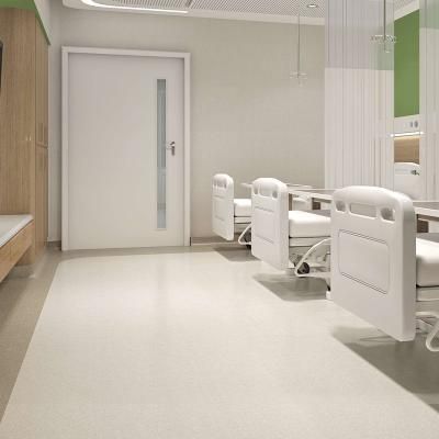 homogeneous floor hospital flooring